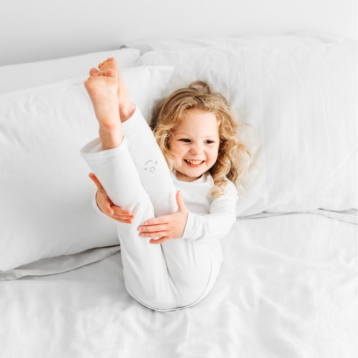 Eczema-Friendly Unisex Kids Footless Leggings