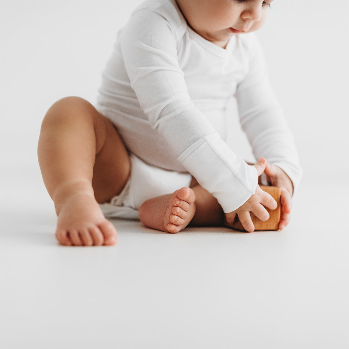 Eczema Anti-Itch Unisex Baby Bodysuit Long Sleeves