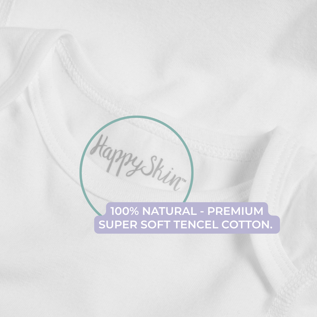 Baby Bodysuit Long Sleeves for Itchy & Allergic Skin