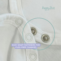 Baby Bodysuit Long Sleeves for Itchy & Allergic Skin
